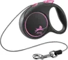 Flexi Black Design XS lanko 3 m ružové 8 kg Náhľad obrázku produktu 1