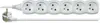 EMOS Cavo di prolunga 5 m / 6 prese / bianco / PVC / 1 mm2, Anteprima dell’immagine prodotto 1
