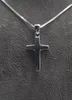 Kreuz Silberkette Damen Herren Kreuz Kette Produktbild-Vorschau 1