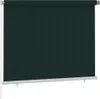 vidaXL Außenrollo 185 (B) x 140 (H) cm Dunkelgrün HDPE Produktbild-Vorschau 1