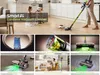 Collage of images showcasing a cordless vacuum cleaner and its features. Produktbild-Vorschau