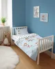 Linge de lit, linge de lit pour enfants, 100% coton 100x135 Voir les images du produit 5