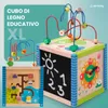 Cubo motorio Cubo multifunzionale con attività Labirinto di Anteprima dell’immagine prodotto 5