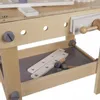 Kruzzel 24820 Kinder-Holzwerkstatt mit Werkzeug Produktbild-Vorschau 4