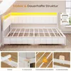 Slaapbank met LED-verlichting en USB-oplaadstation, 90x190 Productafbeelding-voorbeeld 8