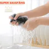 OKWISH Sada 6 ručníků, ručníky 3434 cm, černé Náhled obrázku produktu 4