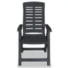 vidaXL Chaises longues de jardin 6 pcs. Anthracite - Voir les images du produit 5
