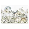 MuchoWow® Mauspad Mousepad Dinosaurier - Kinder - Dschungel Produktbild-Vorschau 1
