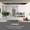 Klarstein High Line stropný digestor - vstavaný, 90 cm, 410 Náhľad obrázku produktu 1