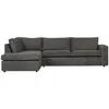 Woood Thomas Ecksofa 4-Sitzer Aus Gerippter-Stoff, Links, Produktbild-Vorschau 3