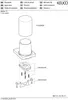 Exploded view diagram of a Keuco product with part numbers. Anteprima dell’immagine prodotto
