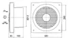 Ventilatore MAICO EN20 a parete per la ventilazione Anteprima dell’immagine prodotto 2