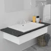 vidaXL Lavabo da incasso 61x39,5x18,5 cm in Vetroceramica Anteprima dell’immagine prodotto 2
