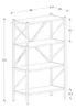 VCM Holz Metall Aufbewahrung Stand Regal Bücherregal Deko Produktbild-Vorschau 5