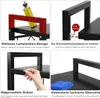 STILVORA Küchenregale schwarz ausziehbar, Verstellbares Produktbild-Vorschau 2