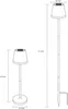 Northpoint 2in1 LED Solar Gartenleuchte Tischleuchte Produktbild-Vorschau 2