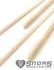 SNORS natur Schnürsenkel rund - WEISS - 3mm - unbehandelt - Produktbild-Vorschau 2