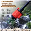 Elektrický odkaľovač akvária 6v1, čistič dna a štrku, Náhľad obrázku produktu 3