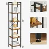 Biurowy regał na książki wysoki loft vintage Podgląd zdjęcia produktu 7