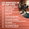 SPORTANA® Eagle IV Vélo d'appartement Magnétique, Velo Voir les images du produit 5