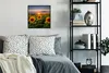 MuchoWow® Gerahmtes Poster Blumen - Nacht - Sonnenuntergang Produktbild-Vorschau 4
