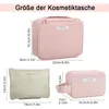 Kosmetická taška, 2 kusy, cestovní, pro make-up, přenosná, Náhled obrázku produktu 7