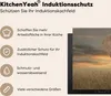 KitchenYeah© Herdabdeckplatte Elefant - Tiere - Gras - Produktbild-Vorschau 6