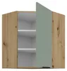 Küchen Eckhängeschrank 60x60 cm Küche ARIA Aquamarin ultra Produktbild-Vorschau 3