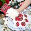 TOPANBIETER 999 Weihnachtsstrumpf rot Tierpfote Weihnachten Produktbild-Vorschau 9