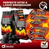 DEUBA® 18 Kg Grillbriketts 6 x 3kg Holzkohle Grillkohle Produktbild-Vorschau 1