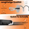 NewHabitat | 8x Erdanker Bodenanker Silber inkl. Gurte Produktbild-Vorschau 2