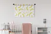 MuchoWow® Wandteppich Wandbehang Bananen - Obst - Weiß Produktbild-Vorschau 2