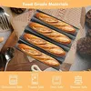 Baguette Backblech 4 Brotrillen Baguetteform mit Produktbild-Vorschau 3