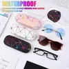 3er Set Großes Brillenetui Hardcase Marmormuster inkl. Produktbild-Vorschau 5