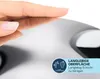A hand touching a shiny surface, with a marketing badge in the corner. Voir les images du produit
