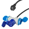 Câble adaptateur 150cm 3x2,5mm² de prise Schuko vers 1xCEE Voir les images du produit 5
