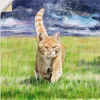 ARTland Wandbild, selbstklebend Auf Jagd Größe: 70x70 cm Produktbild-Vorschau 1