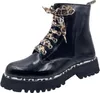 2 Go Fashion  Damenschuhe Schnürstiefel Schwarz Freizeit, Produktbild-Vorschau 16