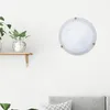 Plafond verre 40 cm E27 2x60W verre blanc albâtre rond Voir les images du produit 4