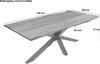 Esstisch Baumkante Akazie massiv eichenfarben 240 x 100 cm Produktbild-Vorschau 3