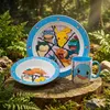 Pokemon Pikachu Kinder 3 teiliges Geschirr Set Teller und Produktbild-Vorschau 1