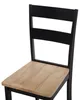 BELIANI Stuhl 2er Set  Hellbraun/Schwarz Esszimmer Küche Produktbild-Vorschau 7