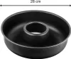 Zenker 7408, Forma na bábovku, Kulatý, 230 °C, Černá, Náhled obrázku produktu 12
