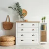 Relaxdays Badezimmerschrank, 3 Fächer, stehend, HBT: 96,5 x Produktbild-Vorschau 5