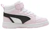 Puma Rebound V6 MID AC+ PS Sneaker, White Black-Pearl Pink, Produktbild-Vorschau 4