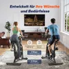 Heimtrainer Fahhrad für Zuhause, leises Fitnessbike mit Produktbild-Vorschau 5
