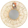 HOME DECO FACTORY Runder Wandspiegel 50 cm Elegante Produktbild-Vorschau 4
