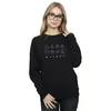 Disney - Sweatshirt für Damen BI27833 (XL) (Schwarz) Produktbild-Vorschau 2