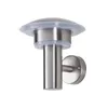 Lindby LED-Außenwandleuchte Lillie, Höhe 19 cm, Edelstahl Produktbild-Vorschau 1