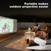 ZELURXX 4K projektor s diaľkovým ovládaním, 1080P WiFi6 Náhľad obrázku produktu 4